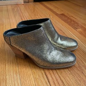Rachel Comey Mules (Gold size 9.5)